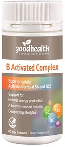 Good Health Vitamin B Activated Complex 60 Capsules